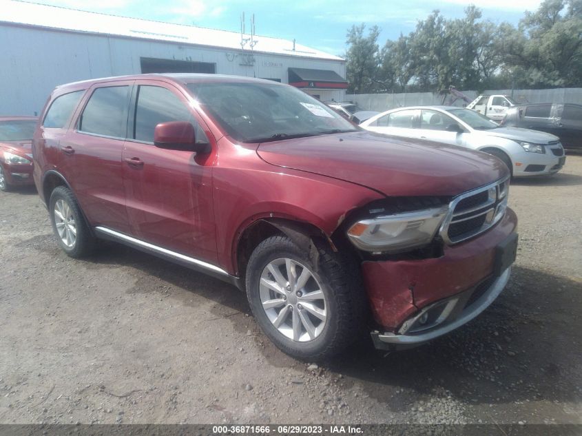 2014 DODGE DURANGO SXT - 1C4RDJAG9EC561767