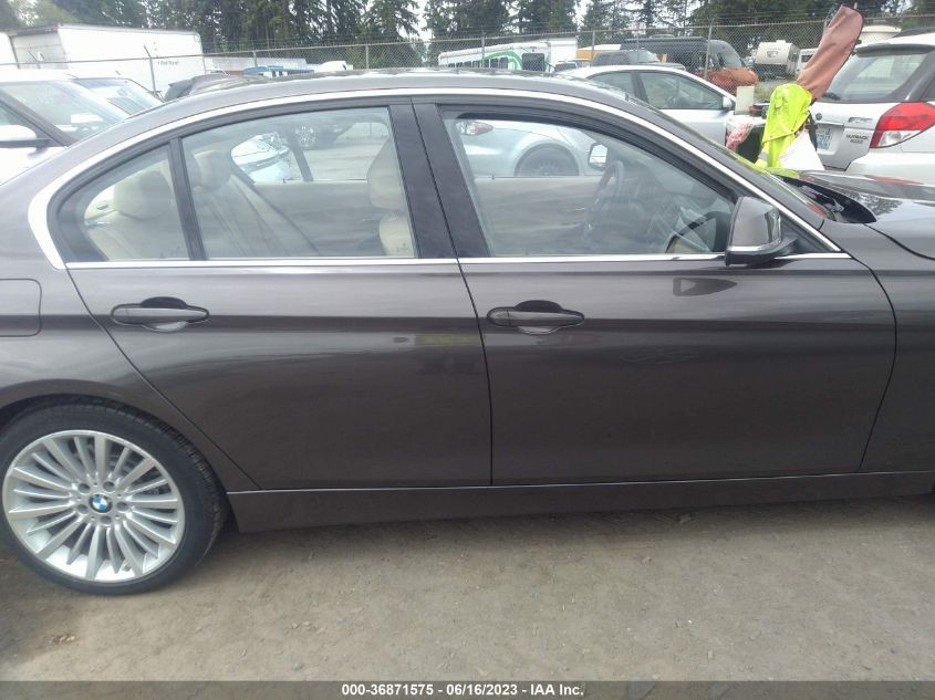 2014 BMW 3 SERIES 328I XDRIVE - WBA3B5C57EP652105