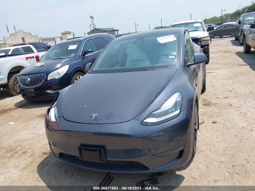 2021 TESLA MODEL Y LONG RANGE - 5YJYGAEEXMF244156