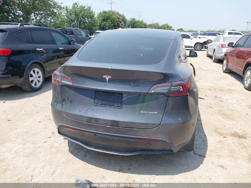 2021 TESLA MODEL Y LONG RANGE - 5YJYGAEEXMF244156