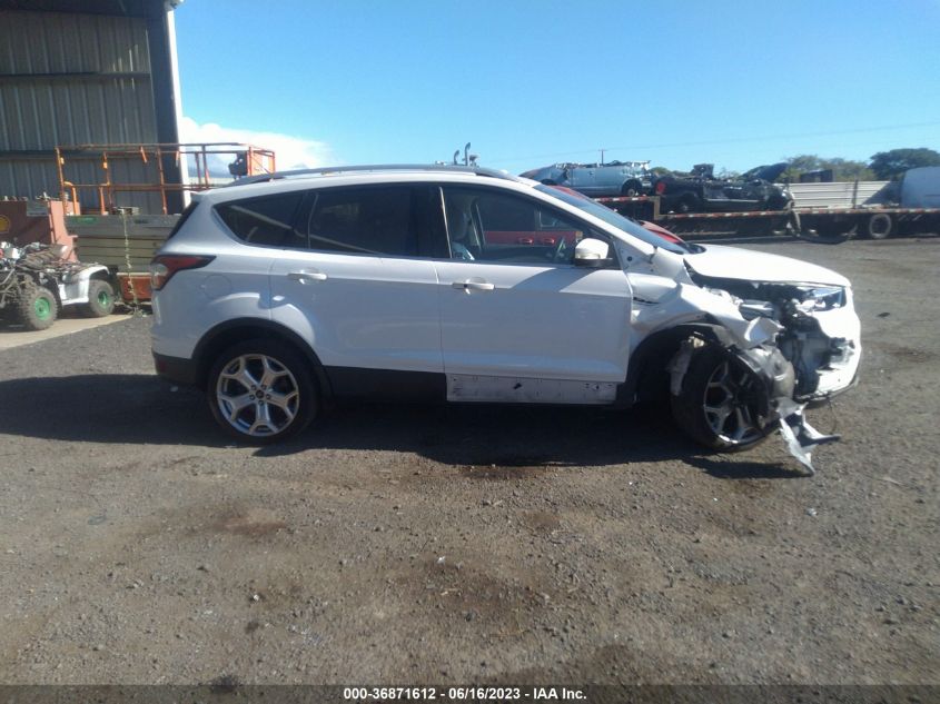 2017 FORD ESCAPE TITANIUM - 1FMCU0JDXHUE96699