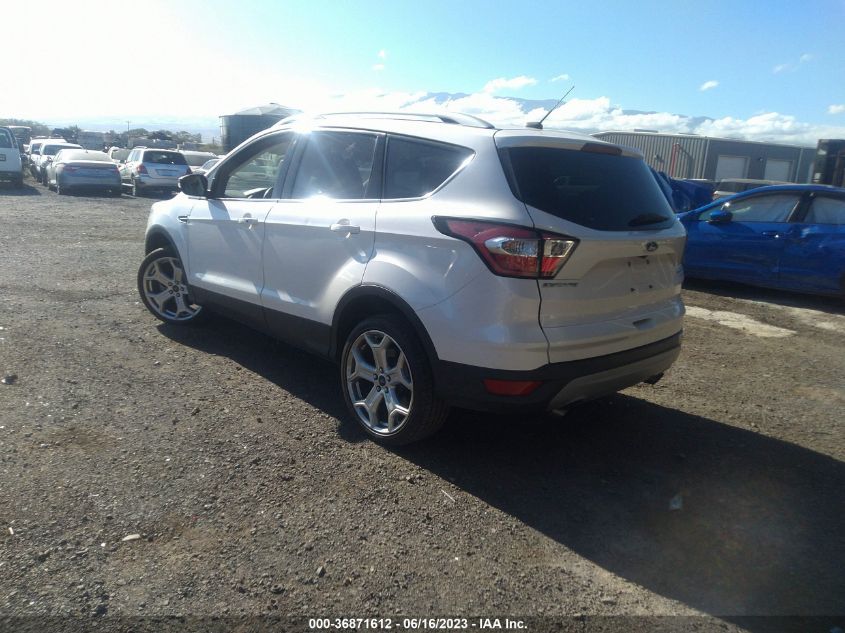2017 FORD ESCAPE TITANIUM - 1FMCU0JDXHUE96699