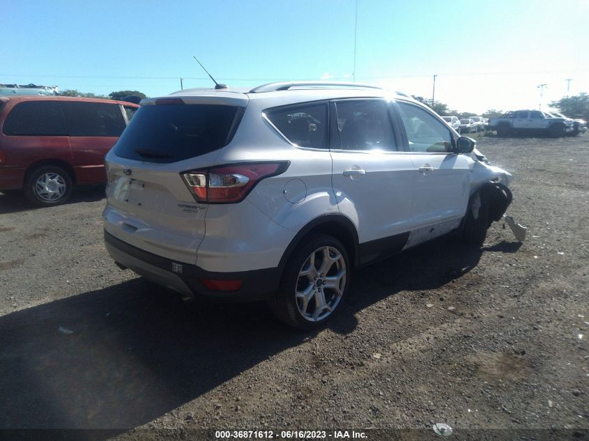 2017 FORD ESCAPE TITANIUM - 1FMCU0JDXHUE96699