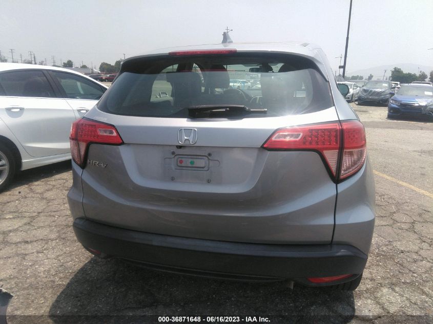 2017 HONDA HR-V LX - 3CZRU5H3XHM705088
