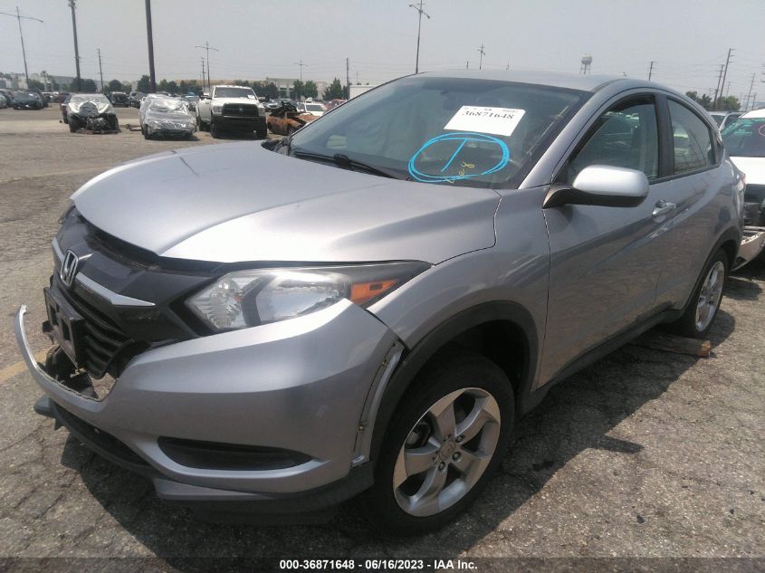 2017 HONDA HR-V LX - 3CZRU5H3XHM705088