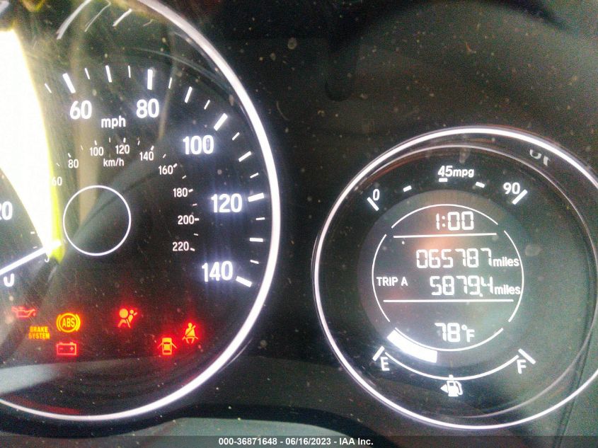 2017 HONDA HR-V LX - 3CZRU5H3XHM705088