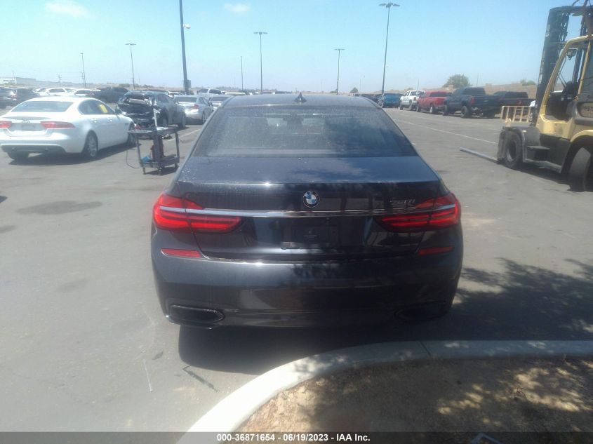 2017 BMW 7 SERIES 740I - WBA7E2C53HG739687