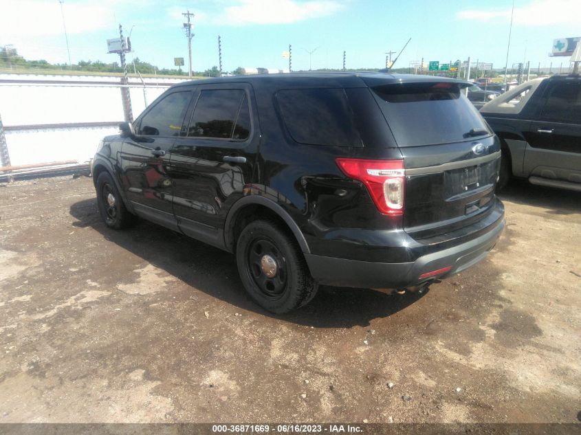 2014 FORD UTILITY POLICE 1FM5K8AT2EGB03020