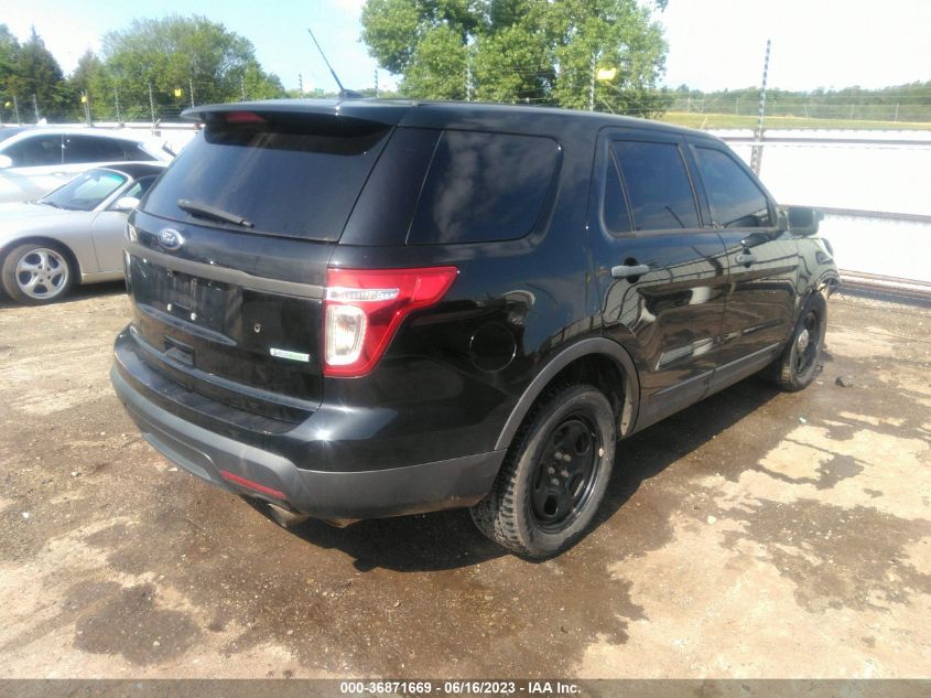 2014 FORD UTILITY POLICE 1FM5K8AT2EGB03020