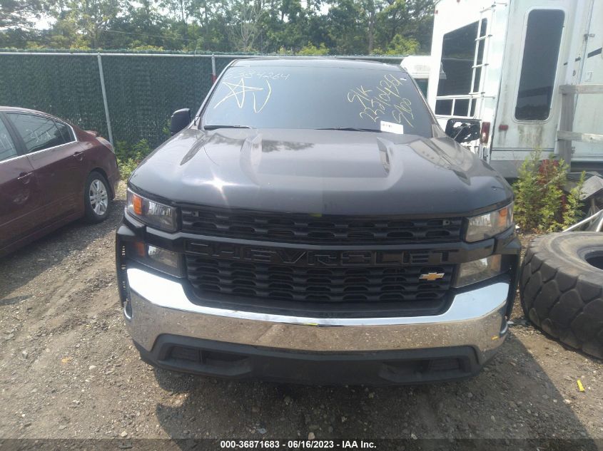 2021 CHEVROLET SILVERADO 1500 WORK TRUCK - 3GBNWAEF1MG370239