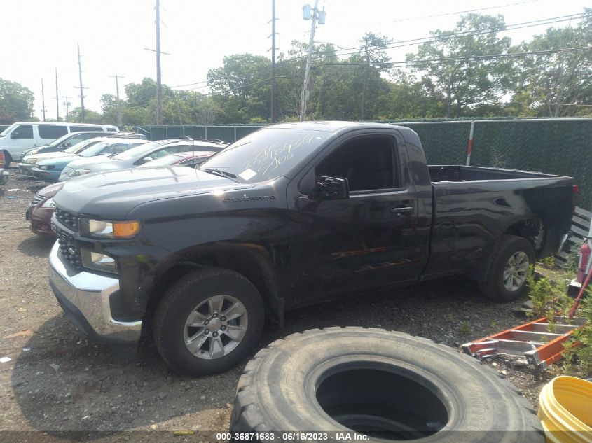 2021 CHEVROLET SILVERADO 1500 WORK TRUCK - 3GBNWAEF1MG370239