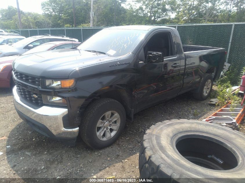 2021 CHEVROLET SILVERADO 1500 WORK TRUCK - 3GBNWAEF1MG370239