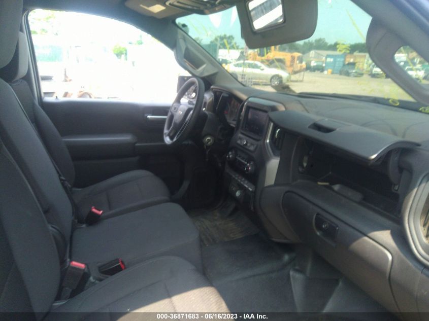 2021 CHEVROLET SILVERADO 1500 WORK TRUCK - 3GBNWAEF1MG370239