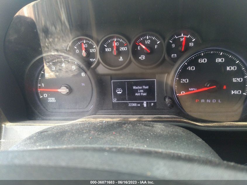 2021 CHEVROLET SILVERADO 1500 WORK TRUCK - 3GBNWAEF1MG370239