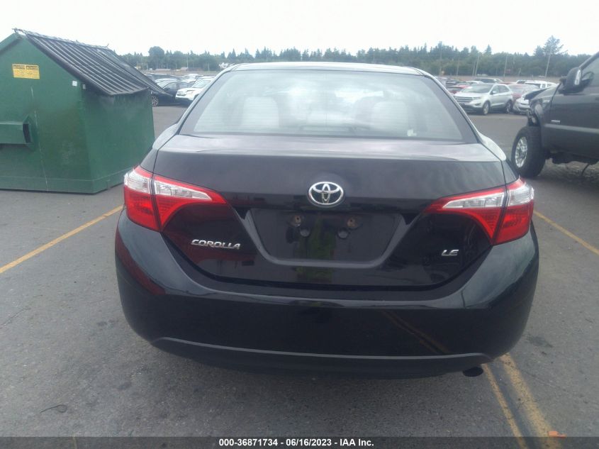 2015 TOYOTA COROLLA L/LE/S/S PLUS/LE PLUS - 2T1BURHE6FC312761