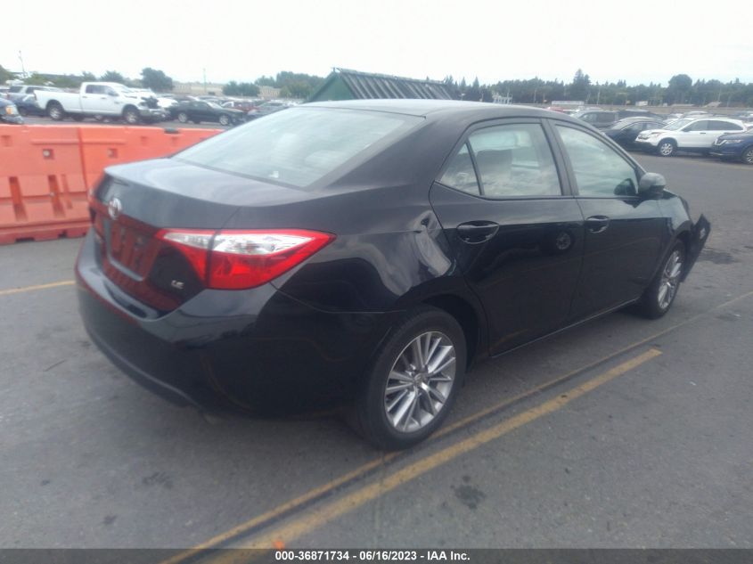 2015 TOYOTA COROLLA L/LE/S/S PLUS/LE PLUS - 2T1BURHE6FC312761