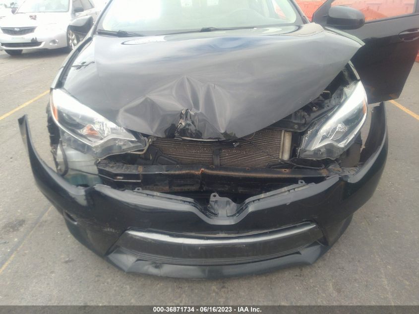 2015 TOYOTA COROLLA L/LE/S/S PLUS/LE PLUS - 2T1BURHE6FC312761