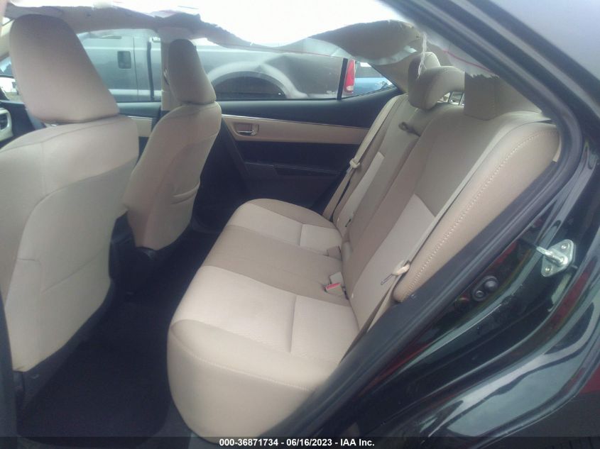 2015 TOYOTA COROLLA L/LE/S/S PLUS/LE PLUS - 2T1BURHE6FC312761