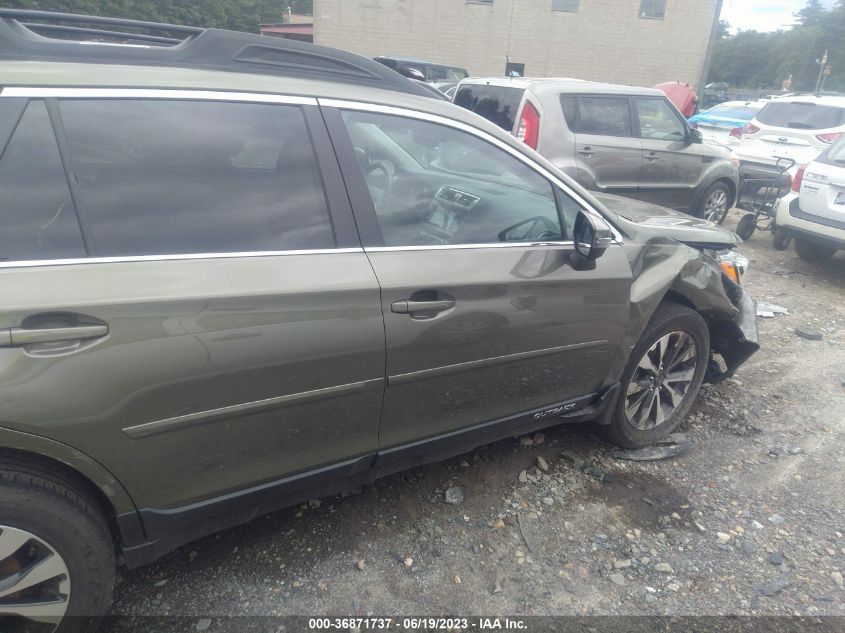 2017 SUBARU OUTBACK 2.5I LIMITED - 4S4BSANC0H3293514
