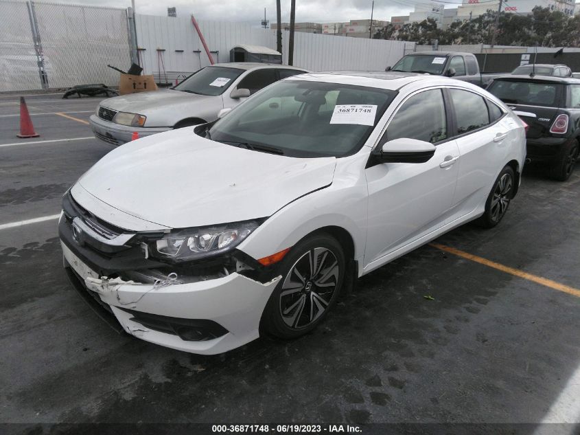 2018 HONDA CIVIC SEDAN EX-T - JHMFC1F33JX014393