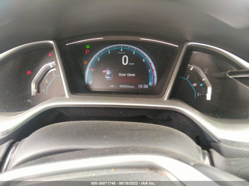 2018 HONDA CIVIC SEDAN EX-T - JHMFC1F33JX014393