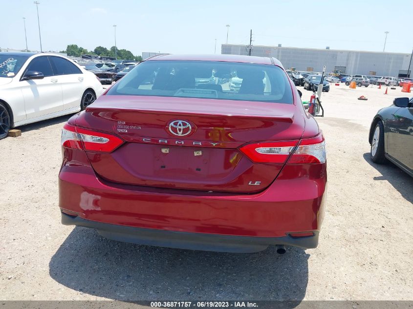 2018 TOYOTA CAMRY LE/SE/XLE/L - 4T1B11HK6JU621220