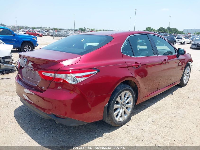 2018 TOYOTA CAMRY LE/SE/XLE/L - 4T1B11HK6JU621220