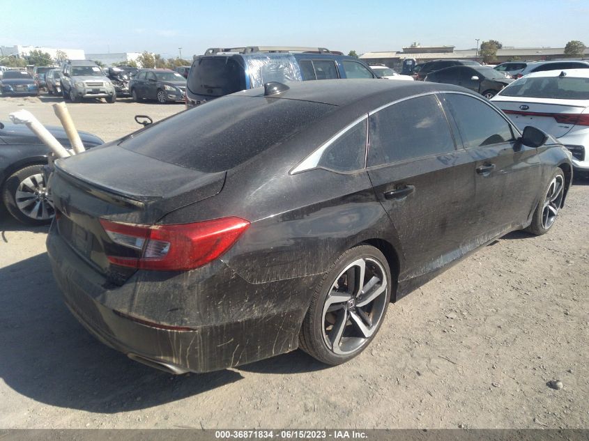 2020 HONDA ACCORD SEDAN SPORT - 1HGCV2F38LA031315