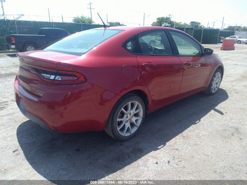 2013 DODGE DART RALLYE - 1C3CDFBHXDD640968