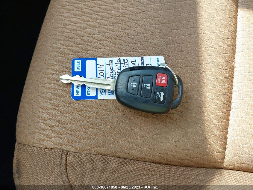 2014 TOYOTA COROLLA L/LE/S/S PLUS/LE PLUS - 5YFBURHE9EP065461