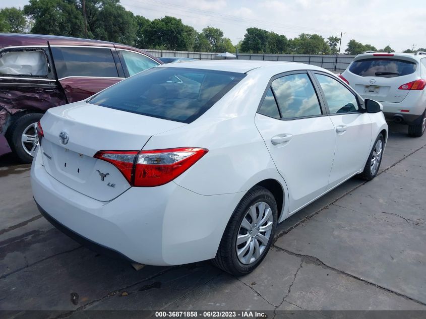 2014 TOYOTA COROLLA L/LE/S/S PLUS/LE PLUS - 5YFBURHE9EP065461