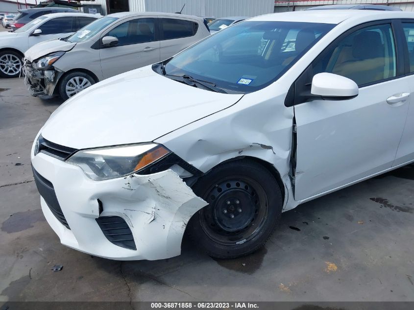 2014 TOYOTA COROLLA L/LE/S/S PLUS/LE PLUS - 5YFBURHE9EP065461