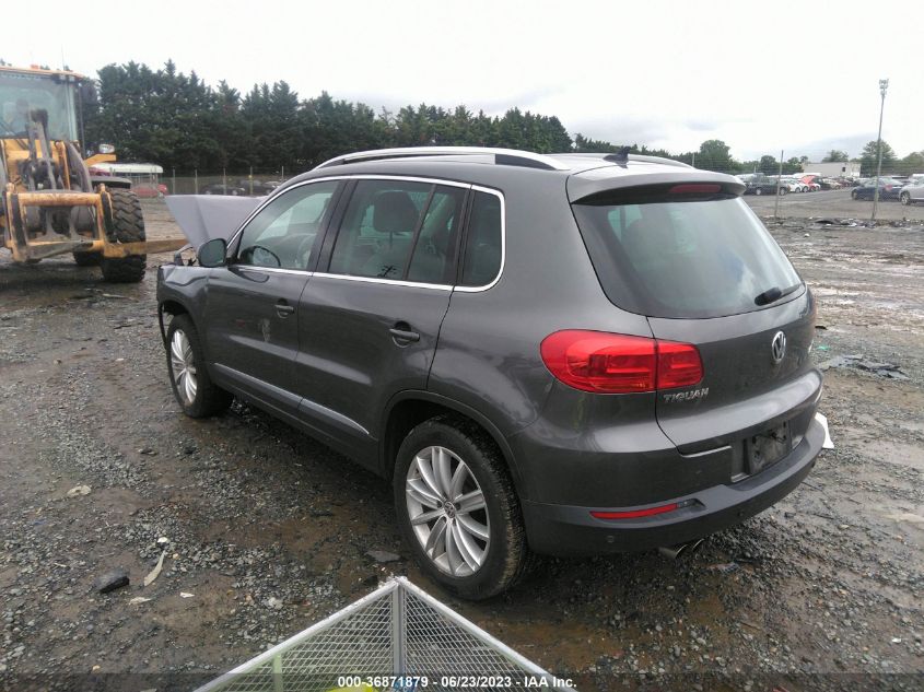 2013 VOLKSWAGEN TIGUAN SE - WVGAV3AX7DW602895