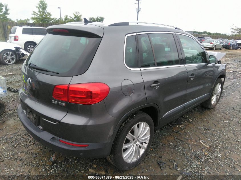 2013 VOLKSWAGEN TIGUAN SE - WVGAV3AX7DW602895