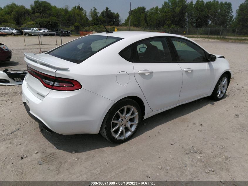 2013 DODGE DART RALLYE - 1C3CDFBA1DD231633