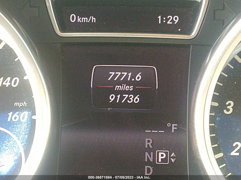 2014 MERCEDES-BENZ ML 350 4JGDA5HB3EA428997