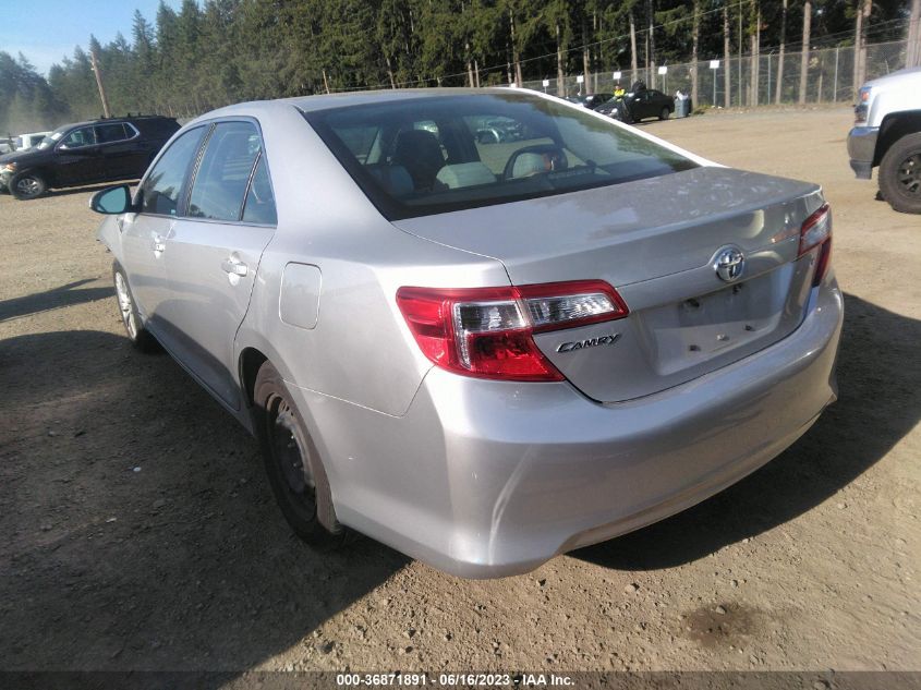 2013 TOYOTA CAMRY L/LE/SE/XLE - 4T4BF1FK7DR331552