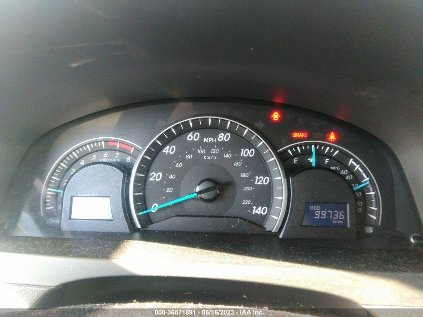 2013 TOYOTA CAMRY L/LE/SE/XLE - 4T4BF1FK7DR331552