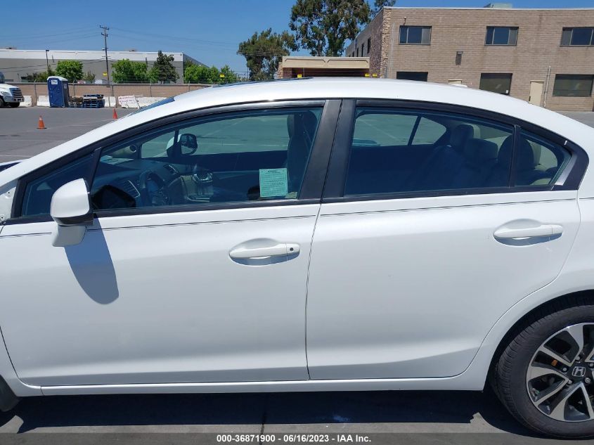 2013 HONDA CIVIC SDN EX-L - 19XFB2F91DE260135