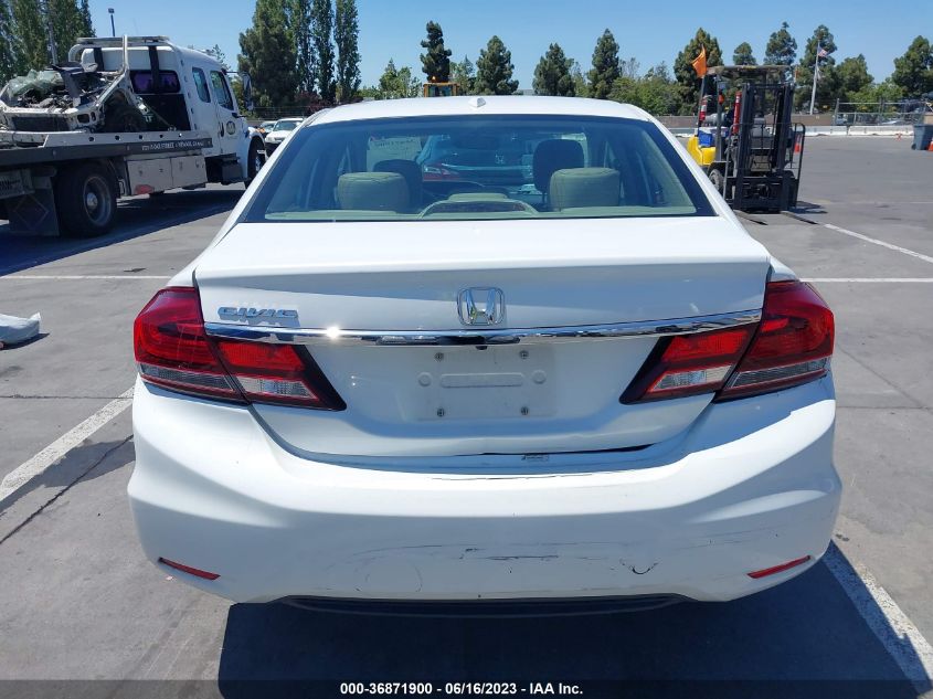 2013 HONDA CIVIC SDN EX-L - 19XFB2F91DE260135