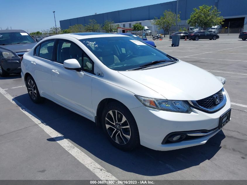 2013 HONDA CIVIC SDN EX-L - 19XFB2F91DE260135