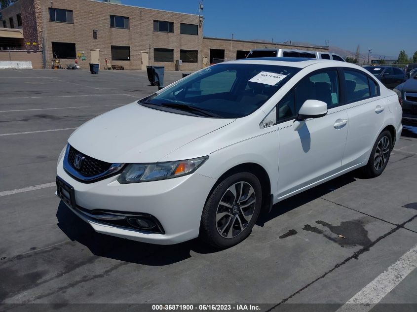 2013 HONDA CIVIC SDN EX-L - 19XFB2F91DE260135
