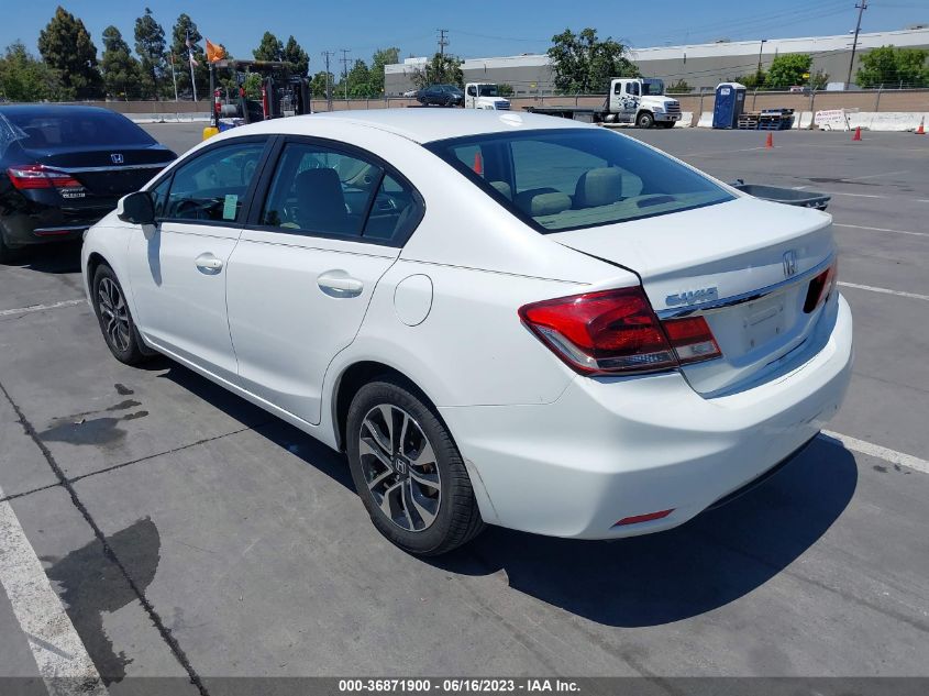 2013 HONDA CIVIC SDN EX-L - 19XFB2F91DE260135
