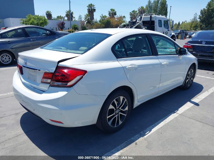 2013 HONDA CIVIC SDN EX-L - 19XFB2F91DE260135