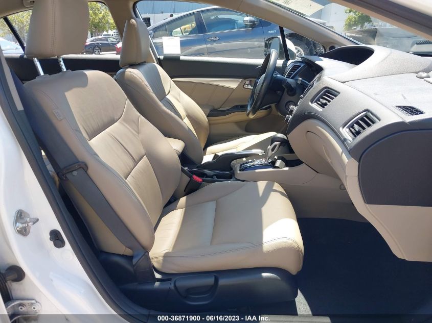 2013 HONDA CIVIC SDN EX-L - 19XFB2F91DE260135