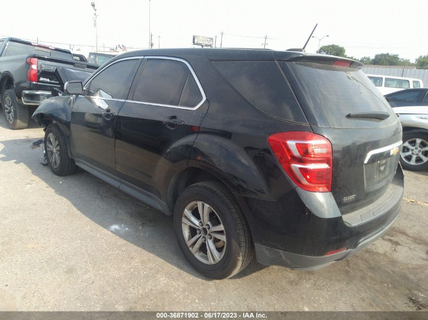 2016 CHEVROLET EQUINOX LS - 2GNALBEK8G1188838