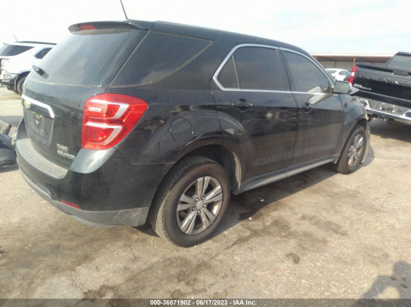 2016 CHEVROLET EQUINOX LS - 2GNALBEK8G1188838