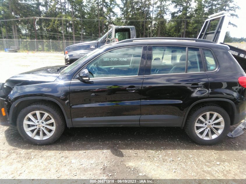 2017 VOLKSWAGEN TIGUAN - WVGAV7AX7HK045491