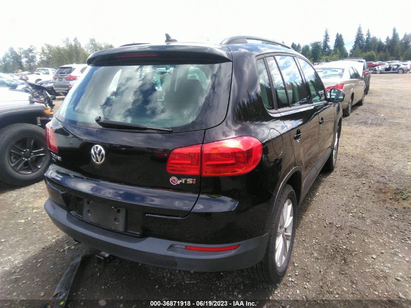 2017 VOLKSWAGEN TIGUAN - WVGAV7AX7HK045491