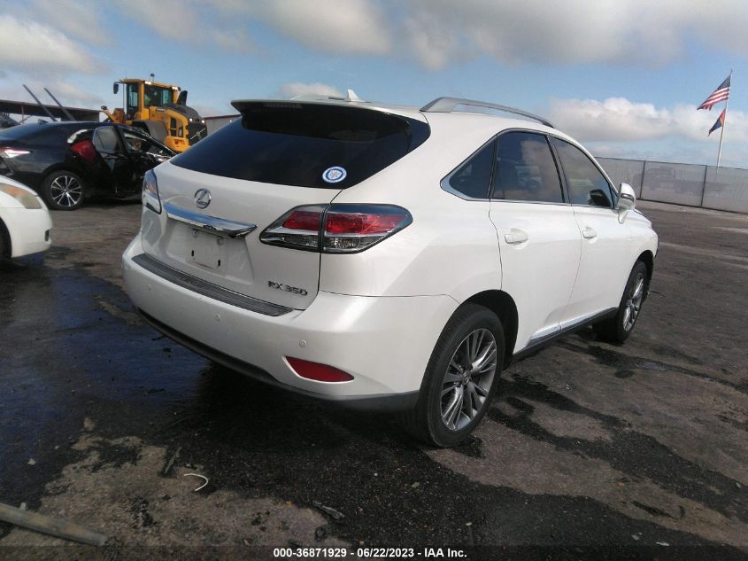 2013 LEXUS RX 350 - 2T2ZK1BA7DC125968